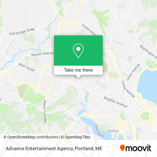Mapa de Advance Entertainment Agency