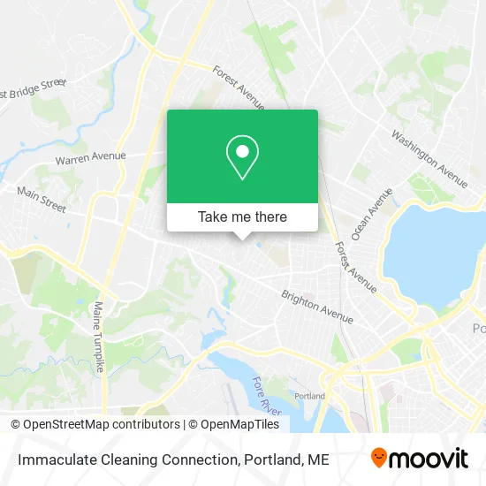 Immaculate Cleaning Connection map