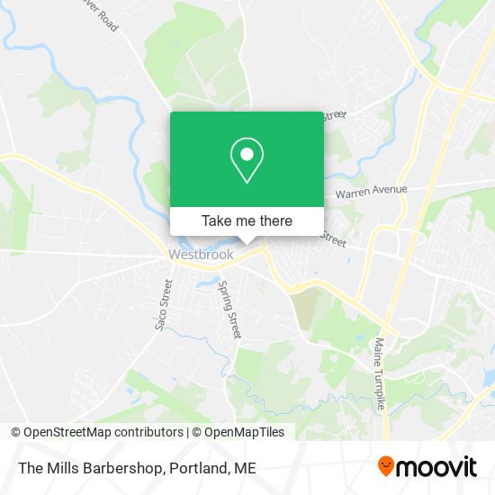 The Mills Barbershop map
