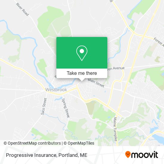 Progressive Insurance map