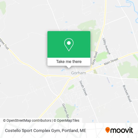Costello Sport Complex Gym map