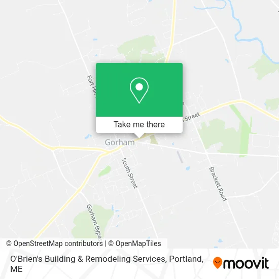 O'Brien's Building & Remodeling Services map