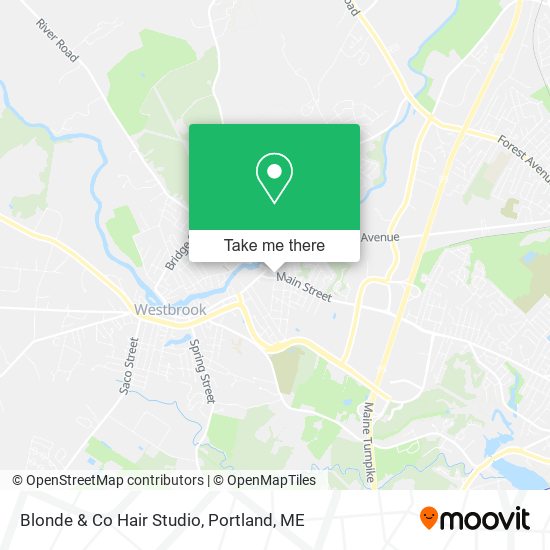 Blonde & Co Hair Studio map