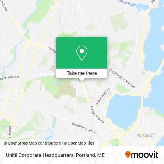 Unitil Corporate Headquarters map