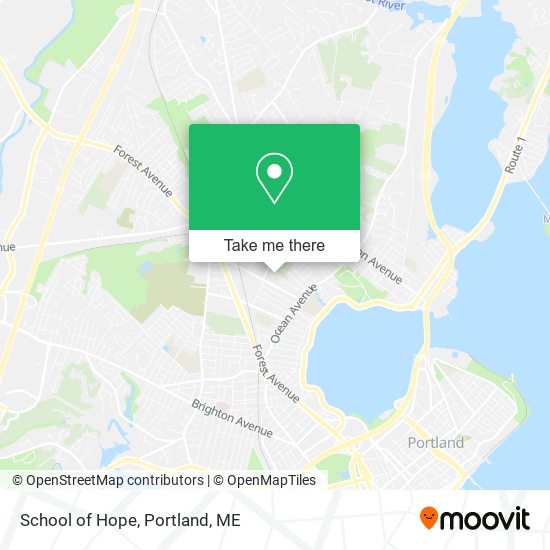 School of Hope map