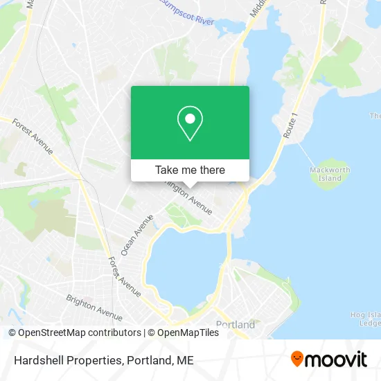 Hardshell Properties map