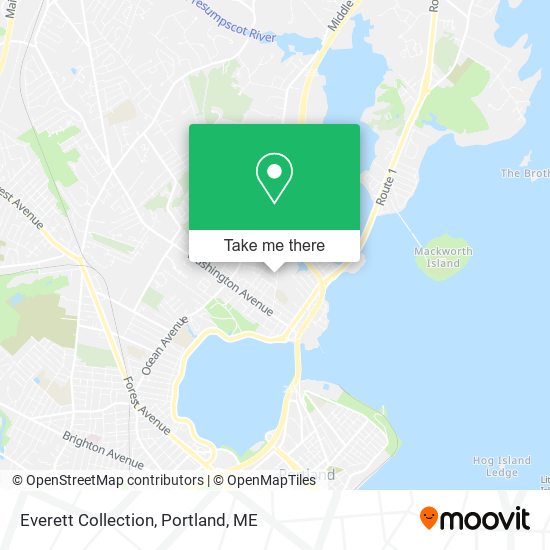 Everett Collection map