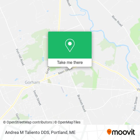 Mapa de Andrea M Taliento DDS