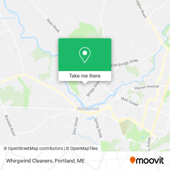 Whirgwind Cleaners map