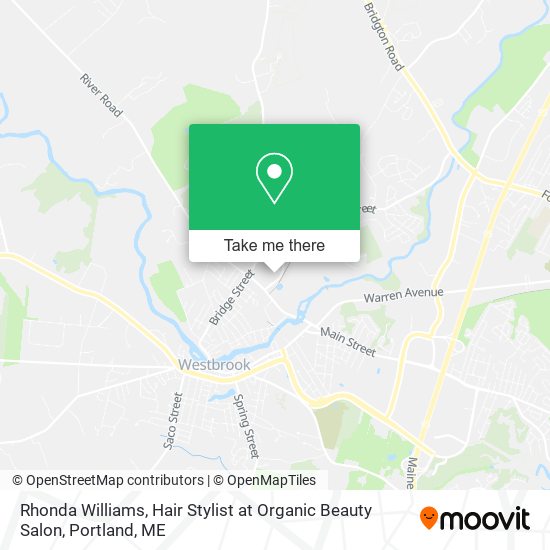 Rhonda Williams, Hair Stylist at Organic Beauty Salon map