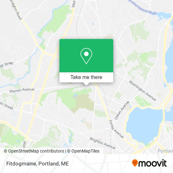 Fitdogmaine map