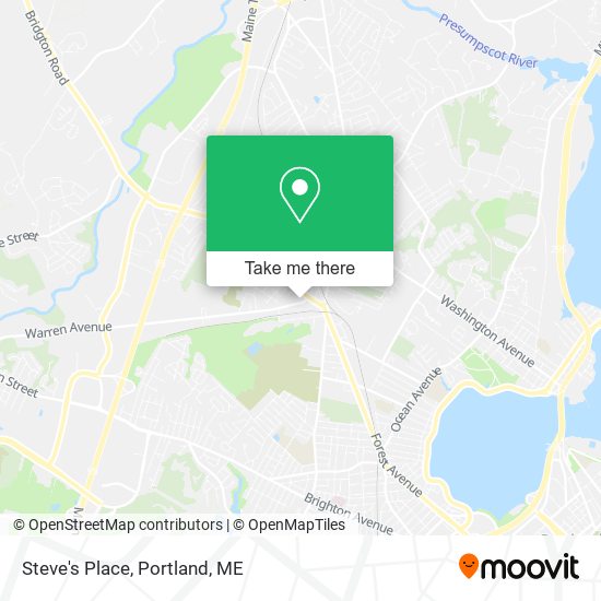 Steve's Place map