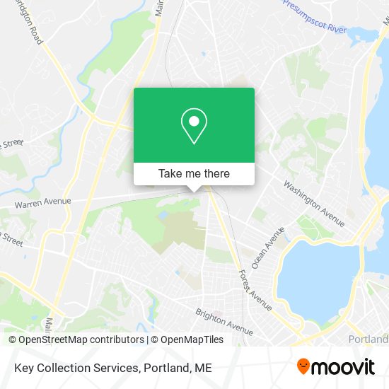 Key Collection Services map