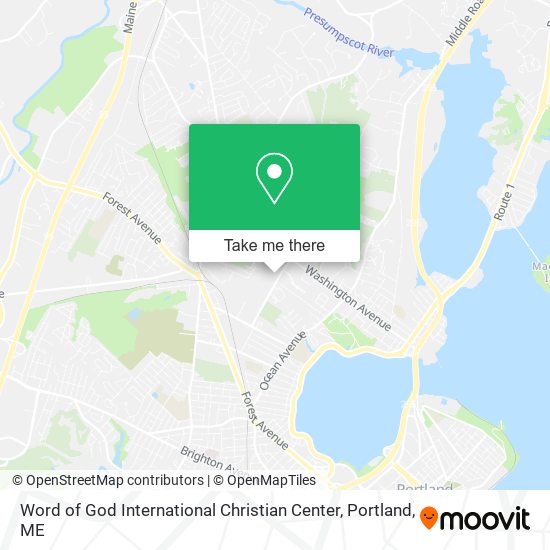 Word of God International Christian Center map