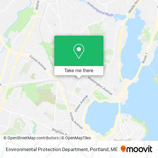 Mapa de Environmental Protection Department