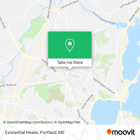 Existential Healer map