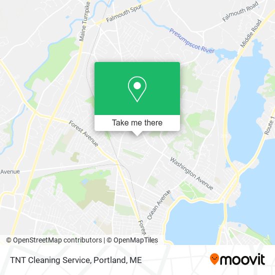 Mapa de TNT Cleaning Service
