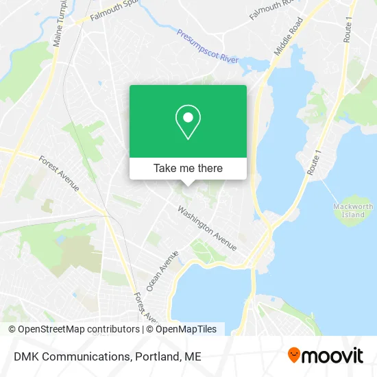 DMK Communications map