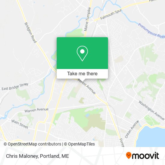 Chris Maloney map