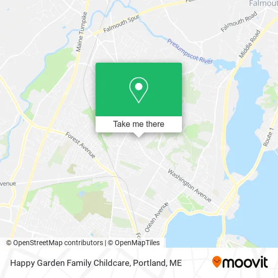 Mapa de Happy Garden Family Childcare