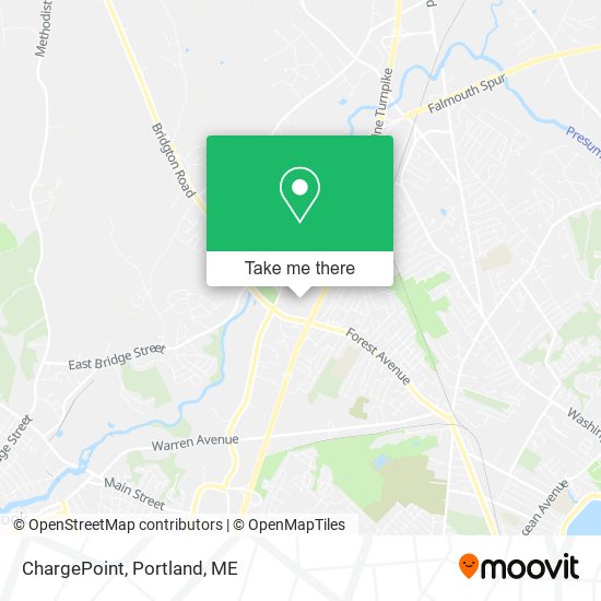 ChargePoint map