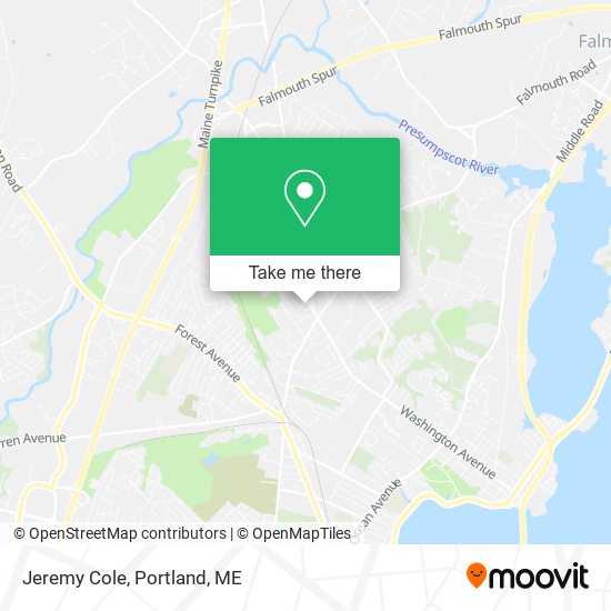 Mapa de Jeremy Cole
