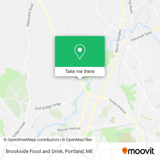 Brookside Food and Drink map