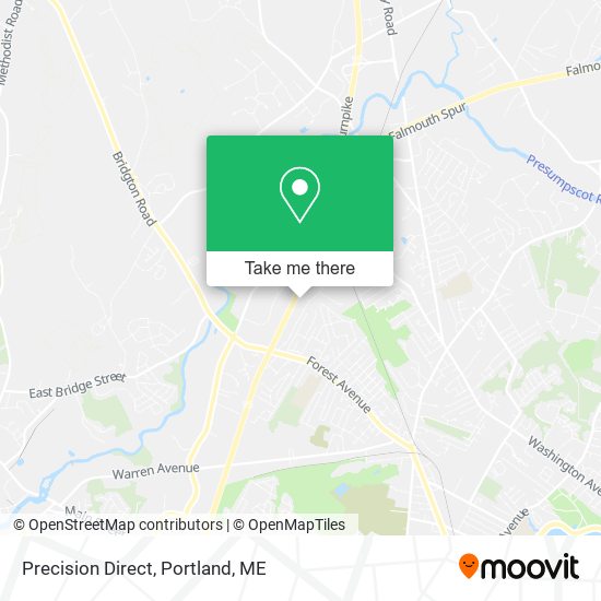 Precision Direct map