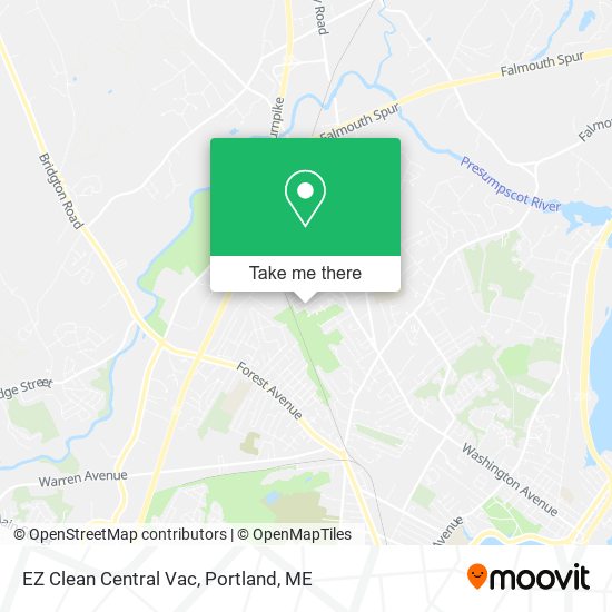 Mapa de EZ Clean Central Vac