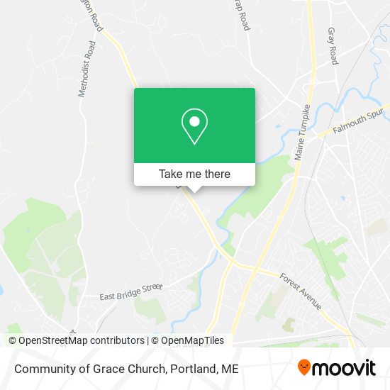 Mapa de Community of Grace Church