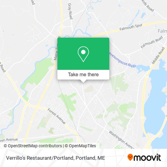 Mapa de Verrillo's Restaurant/Portland