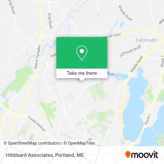 Hibbbard Associates map