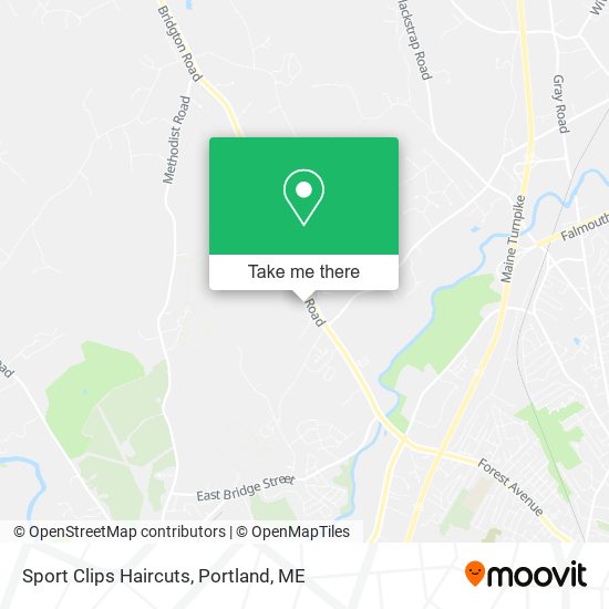 Sport Clips Haircuts map