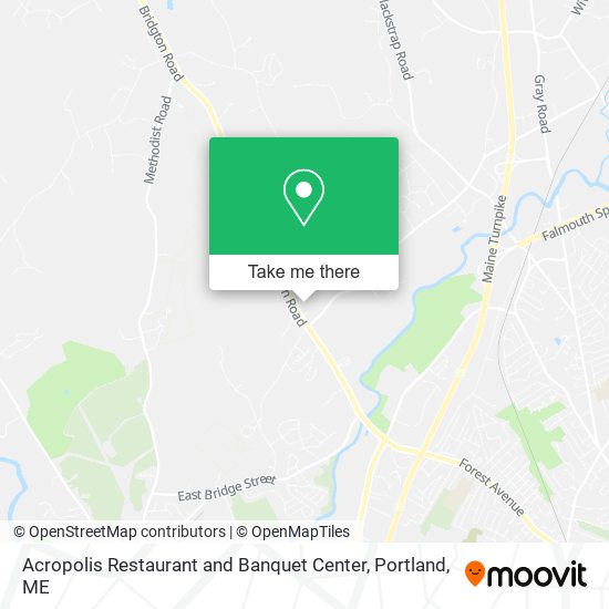 Acropolis Restaurant and Banquet Center map