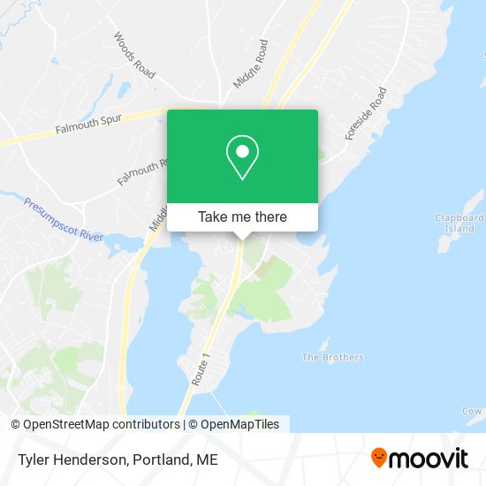 Tyler Henderson map