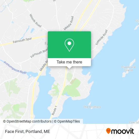 Face First map