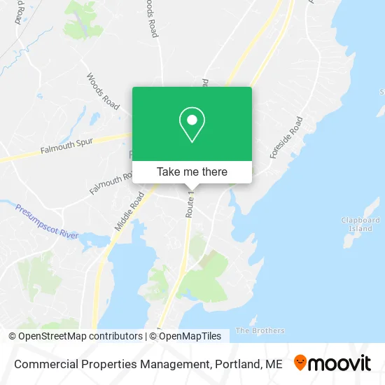 Mapa de Commercial Properties Management