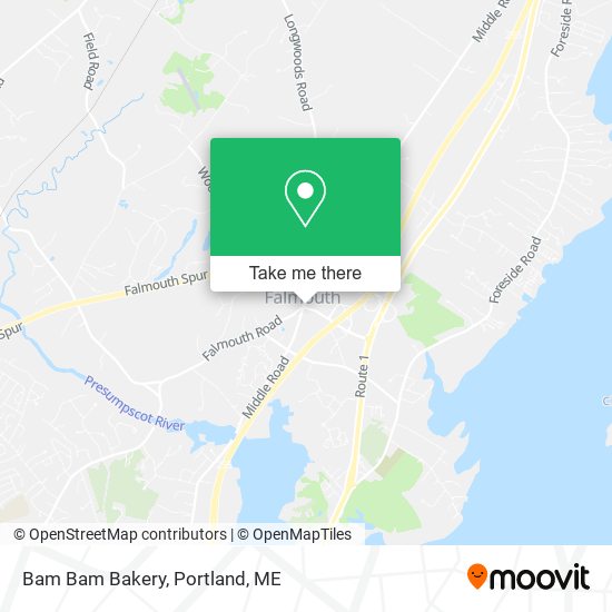 Bam Bam Bakery map