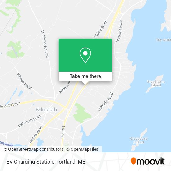 EV Charging Station map