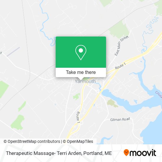 Mapa de Therapeutic Massage- Terri Arden