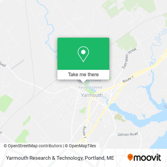 Yarmouth Research & Technology map