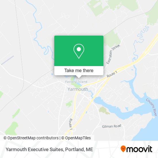 Yarmouth Executive Suites map
