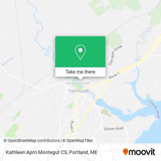 Kathleen Aprn Montegut CS map