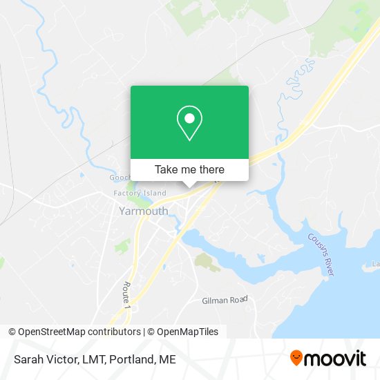 Mapa de Sarah Victor, LMT