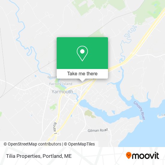 Tilia Properties map