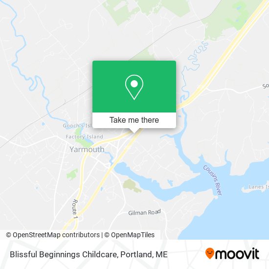 Blissful Beginnings Childcare map