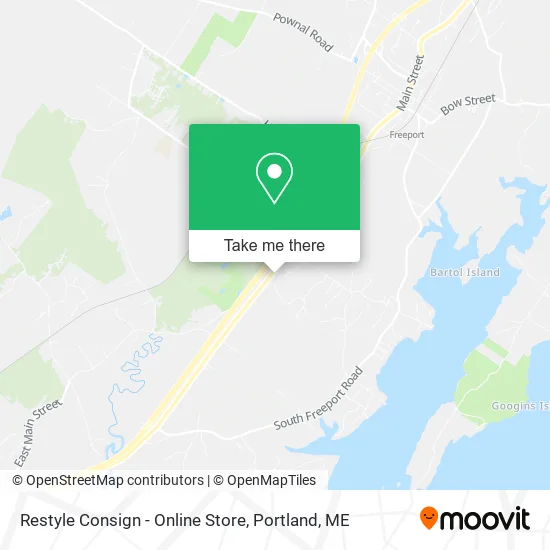 Restyle Consign - Online Store map
