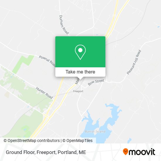 Mapa de Ground Floor, Freeport