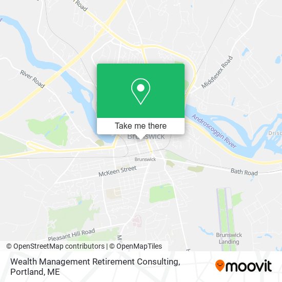 Wealth Management Retirement Consulting map
