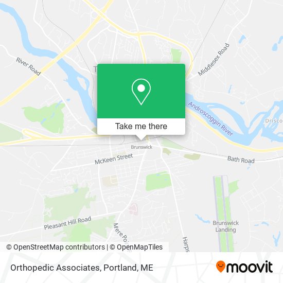 Orthopedic Associates map